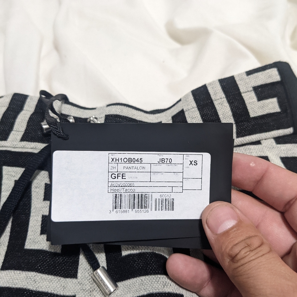 Balmain xmall pants